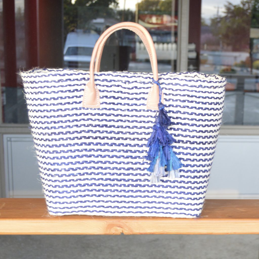 straw tote for spring 2018
