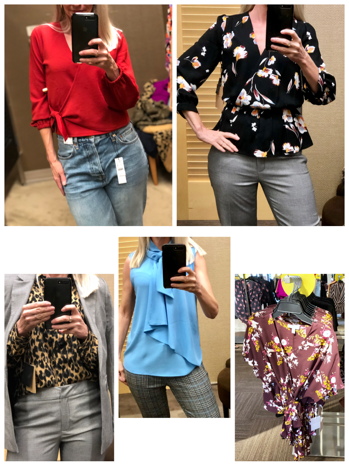 dressing room diaries Nordstrom Anniversary Sale - blouses